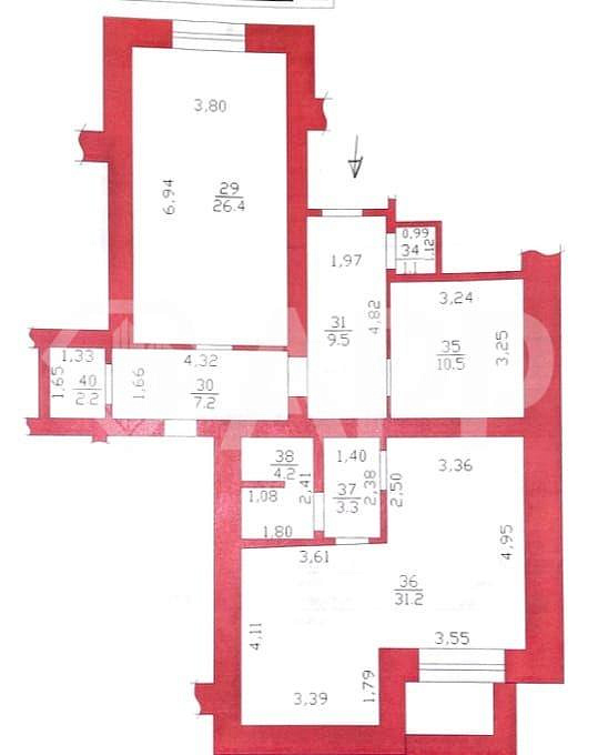 Офис (ПСН) в центре с парковкой фото