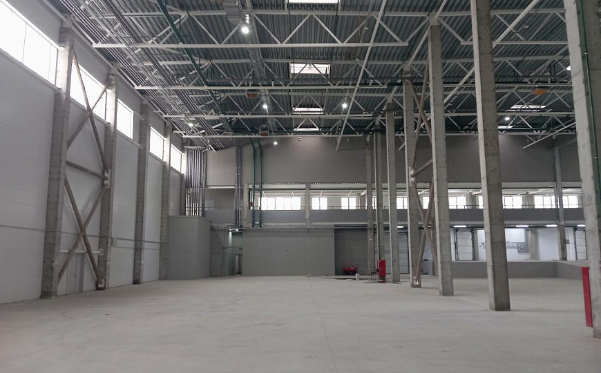 Производственно-складской комплекс В+ | от 2500 до 5300 м² | высота 12,5 м | нагрузка 5 т/м² фото