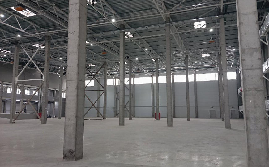 Производственно-складской комплекс В+ | от 2500 до 5300 м² | высота 12,5 м | нагрузка 5 т/м² фото