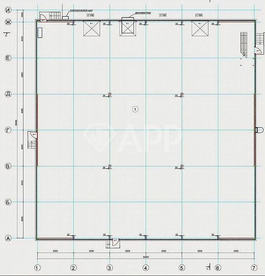 Склад / Производство 1500 м² в Промпарке «Альфа» фото