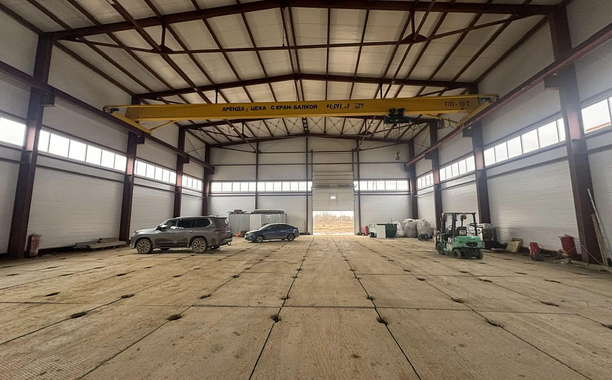 Склад/Производство/С кран-балкой 10т/Высота 11 м. 150 кВт фото