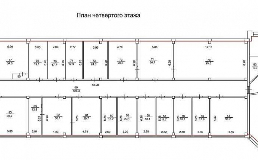 Офисное помещение, 900 м² фото