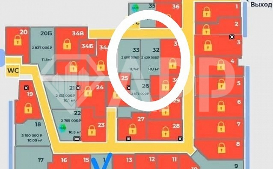 10.1 м2 с ремонтом,мокрая точка,метро,остановка фото