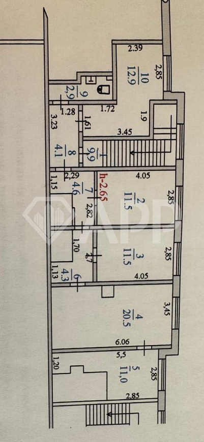 Сдам офисное помещение, 111,5 м² фото