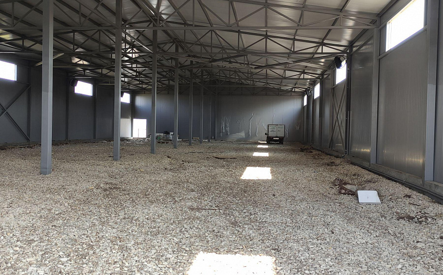 Теплый склад 1 линия, с удобным подъездом, 1000 м2 фото