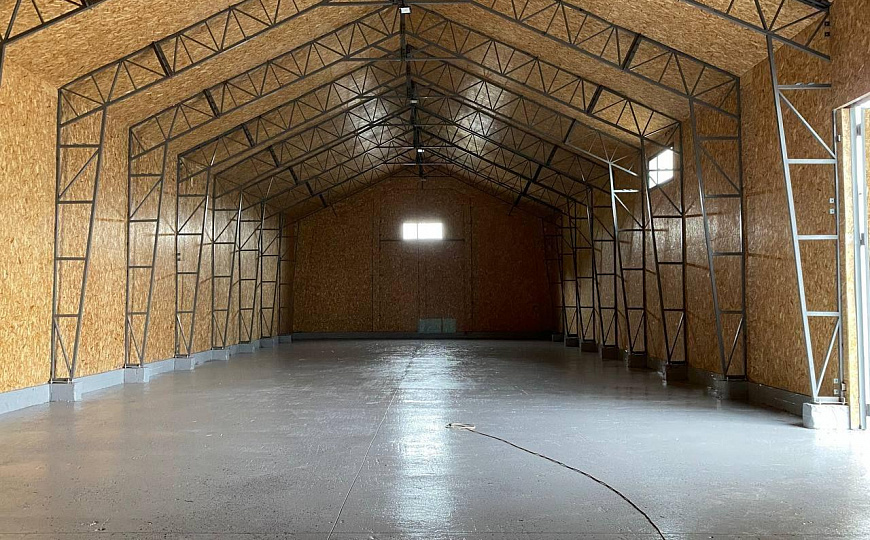 Тёплый склад 480 м, высота 7 м фото