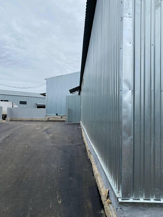 Тёплый склад 480 м, высота 7 м фото