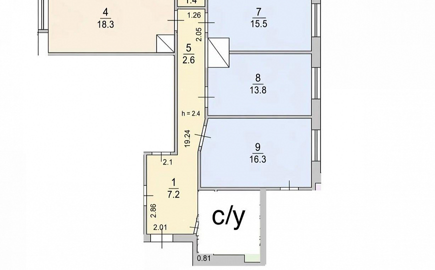 Офисное помещение, 85 м² фото