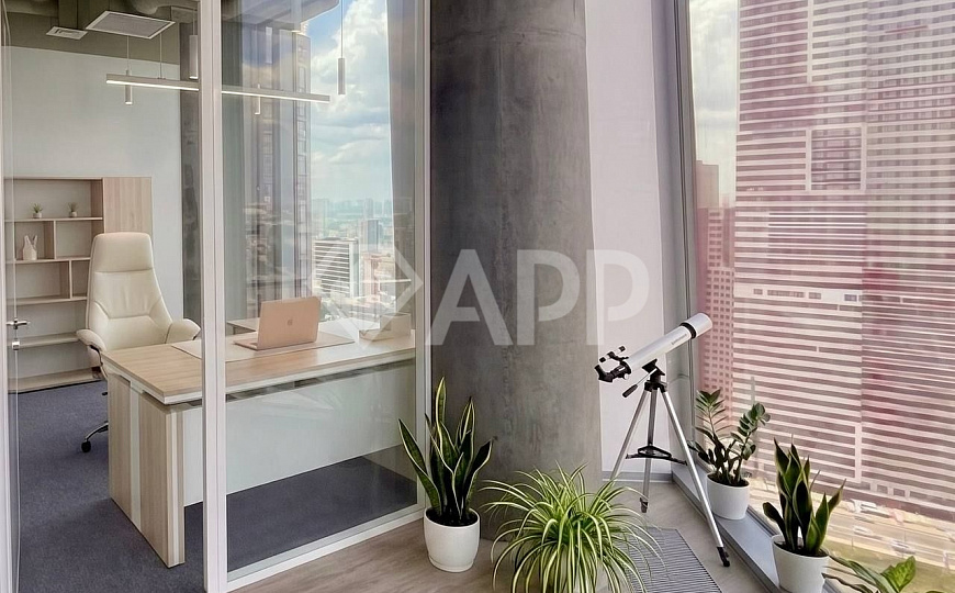 Новый офис с ремонтом 244 м² в iCITY, 27-й этаж фото