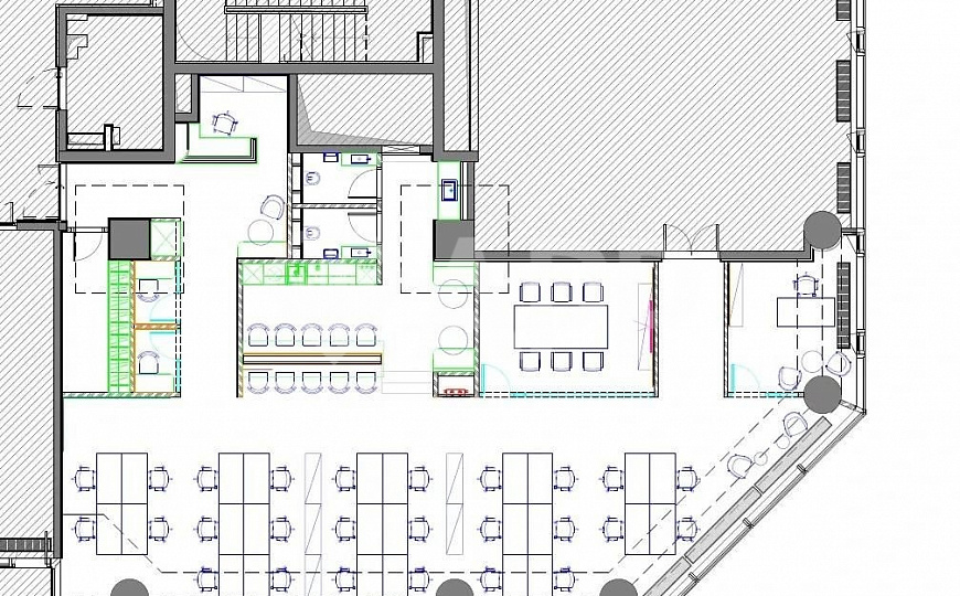 Новый офис с ремонтом 244 м² в iCITY, 27-й этаж фото