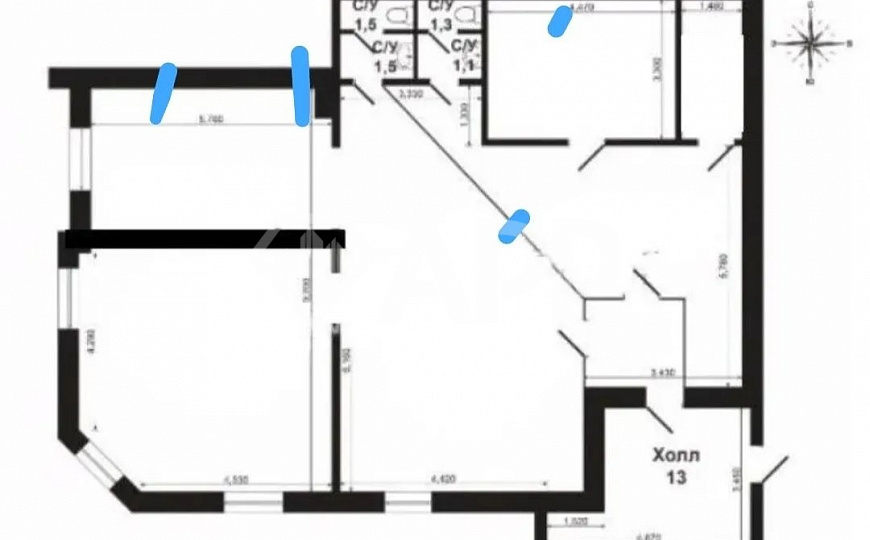 Сдам офисное помещение в центре Казани, 166,3 м² фото