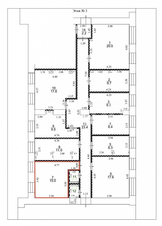 Продам офисное помещение, 15 м² фото