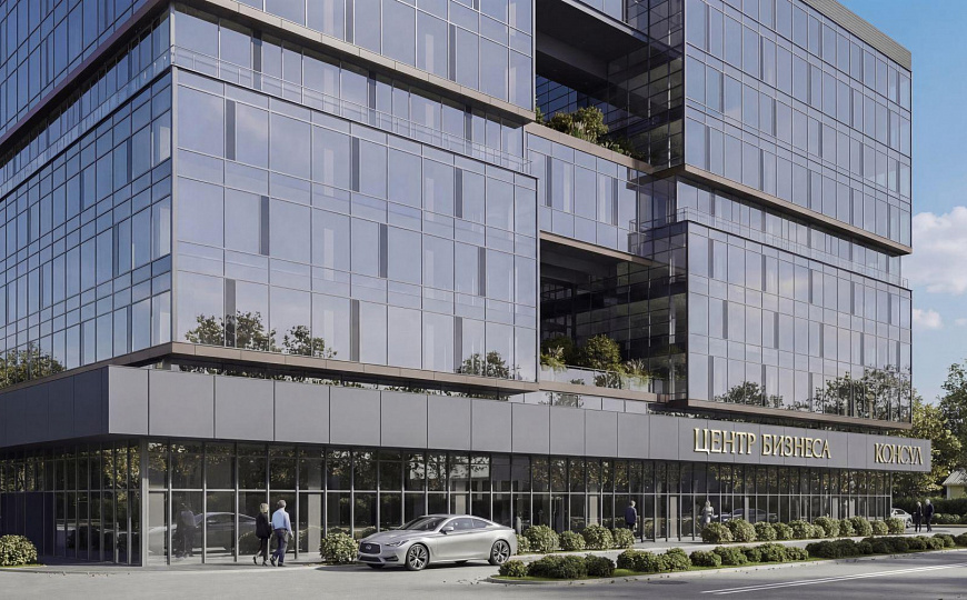 Продаю видовой офис с ремонтом в БЦ Консул, 38 м² фото