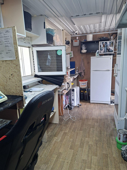 Павильон у рынка с мангалом, 30 м2 фото