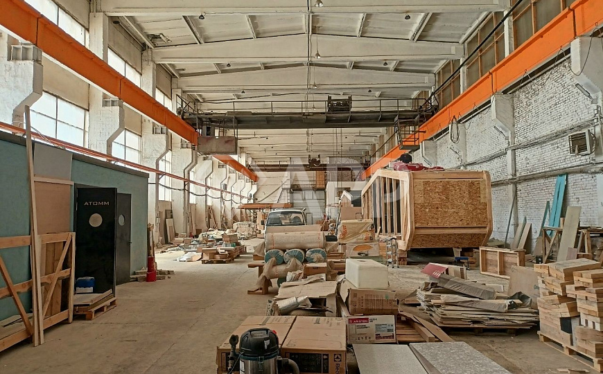 Аренда производственного помещения (1542 м²) с Ж/Д веткой фото