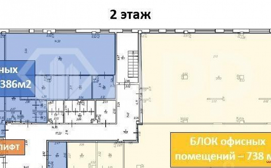 Блок офис 284м² -1600м² фото