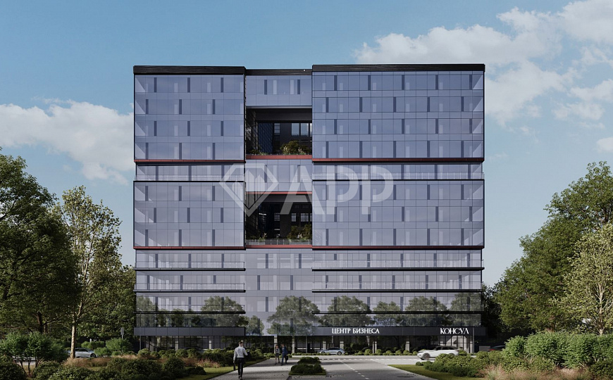 Продаю видовой офис с ремонтом в БЦ Консул, 38 м² фото