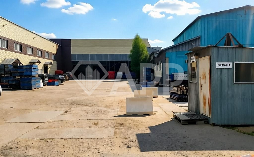 Сдам производственный склад 1500 м². 3 кран-балки по 5 тонн. НДС. Охрана фото