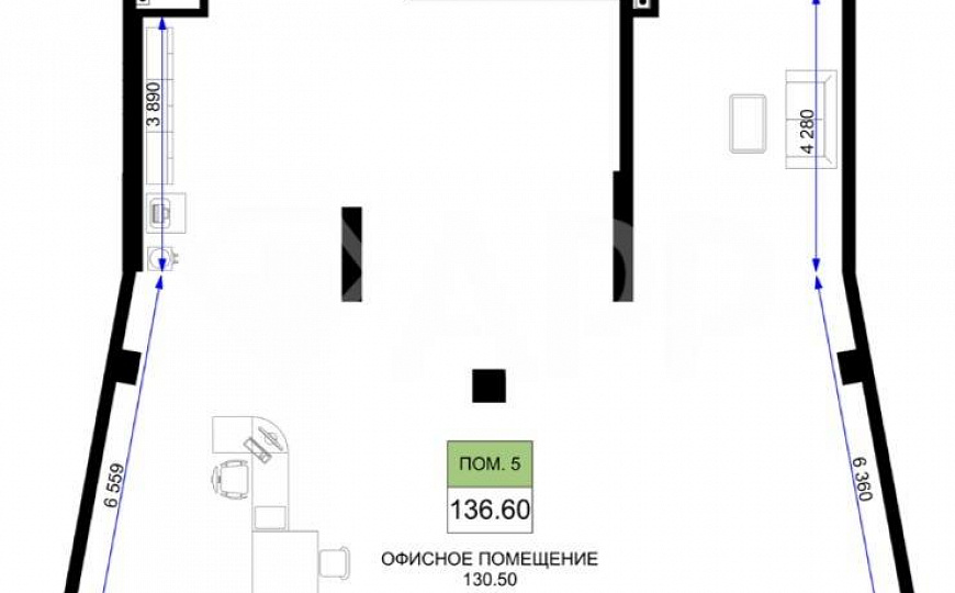 Продаю торговые помещения на 1 этаже, от 38 до 335 м² фото