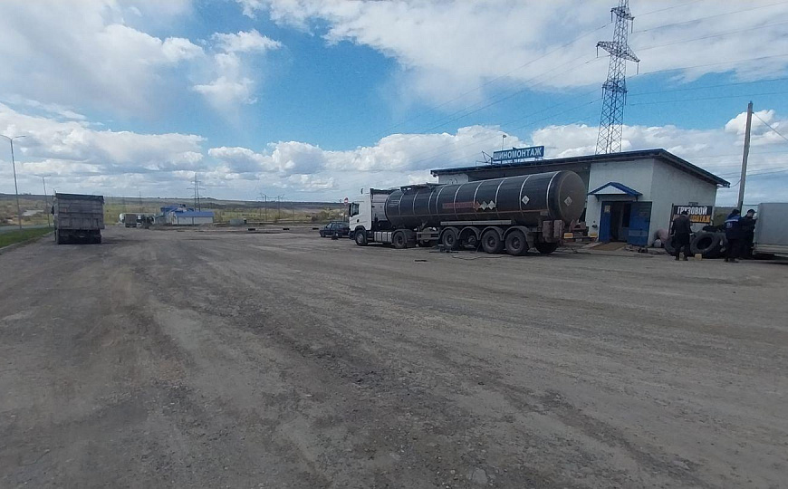 Земля 0,5 Га с фундаментом под АЗС на федеральной автодороге фото