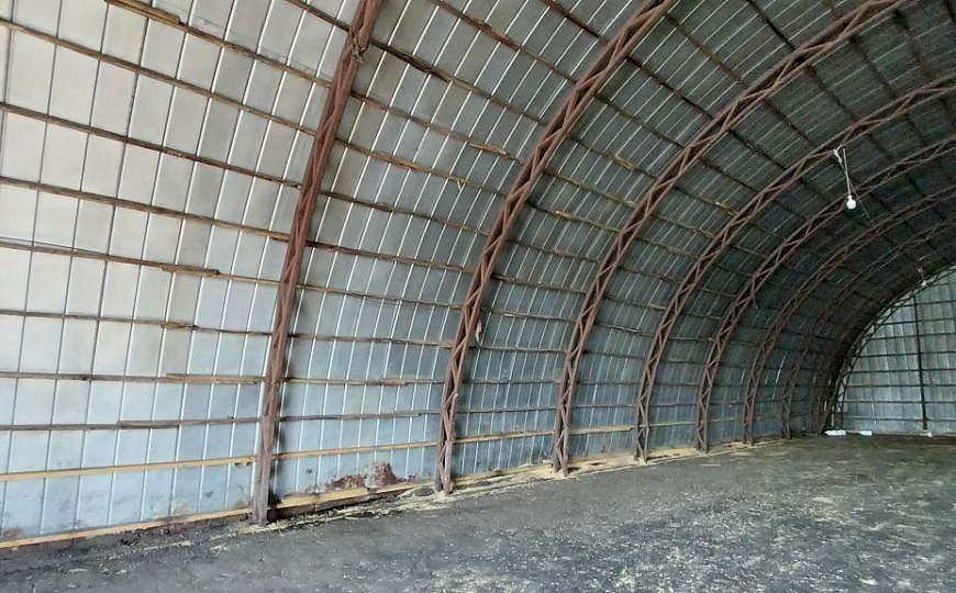 Металлический ангар под производство, склад. 450 кв.м фото