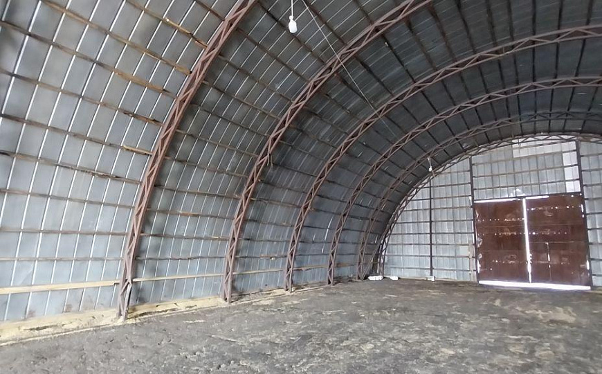 Металлический ангар под производство, склад. 450 кв.м фото