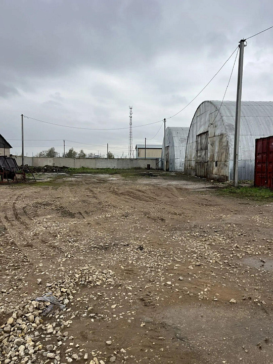 Металлический ангар под производство, склад. 450 кв.м фото