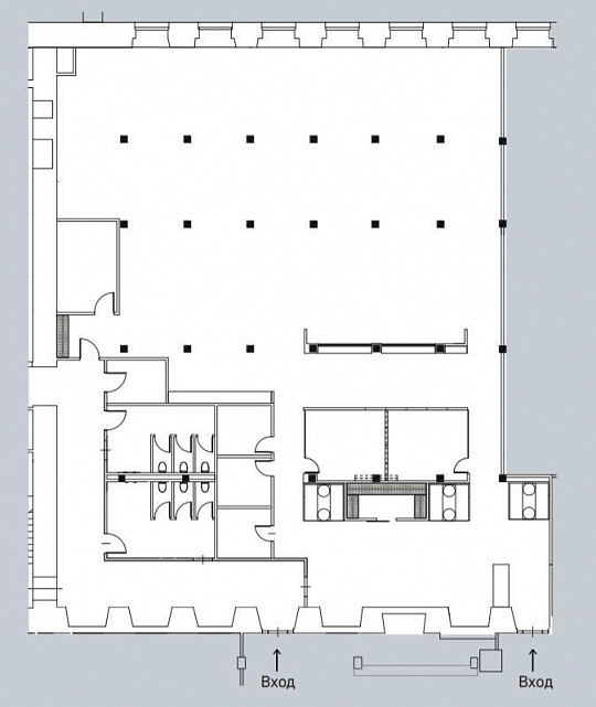 Представительский офис в стиле ЛОФТ 748 м² фото