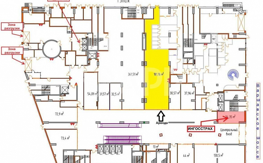 Сдам 181 м² рядом с метро! фото