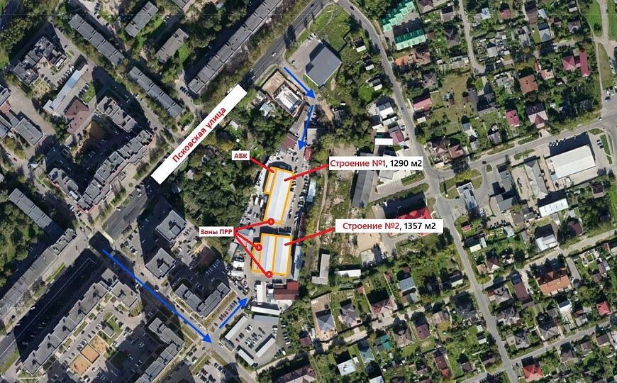 Сдам торгово-складской комплекс, от 1 290 до 2 647 м² фото