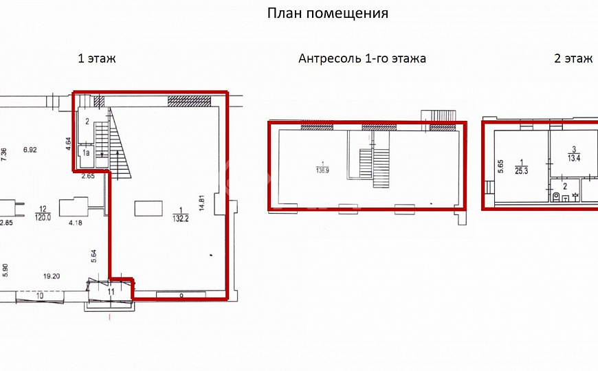 Сдам торговое помещение, 337,1 м².2 этажа.  фото