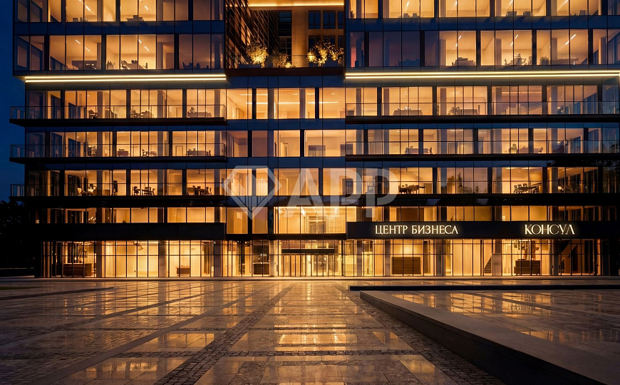 Продаю видовой офис с ремонтом в БЦ Консул, 38 м² фото