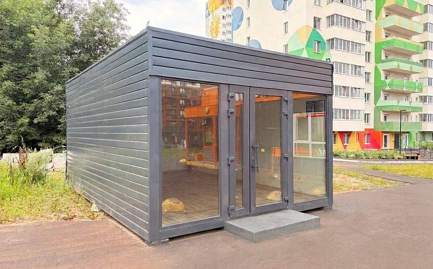 Киоск 24м2 на высоком трафике фото
