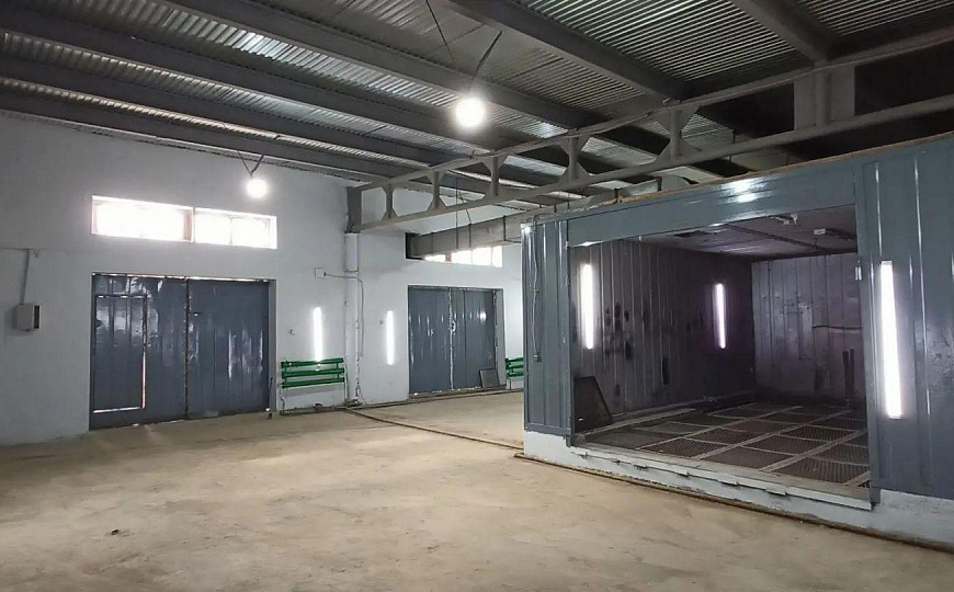 Теплые помещения 300 м² - склад/производство/автосервис с покрасочной камерой фото