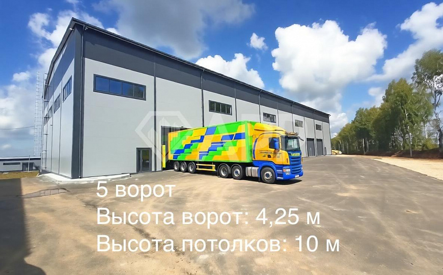 Аренда теплого склада от 280 м² (всего 1473 м²). Рядом с трассой М-7 фото