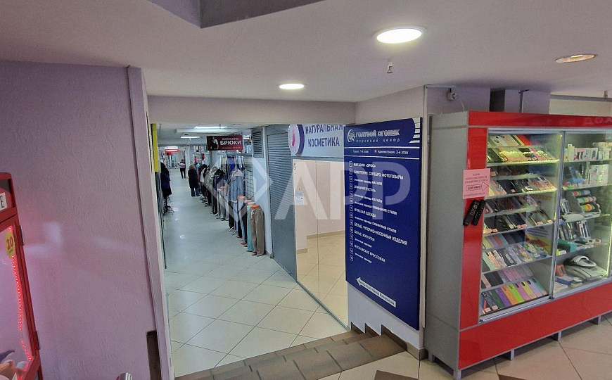 Высокий трафик, Площади в ТЦ "Голубой огонёк", 13-170 м2 фото